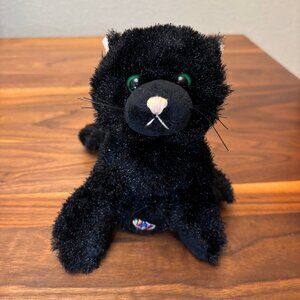 Webkinz Black Cat plushie (plush only, no codes)